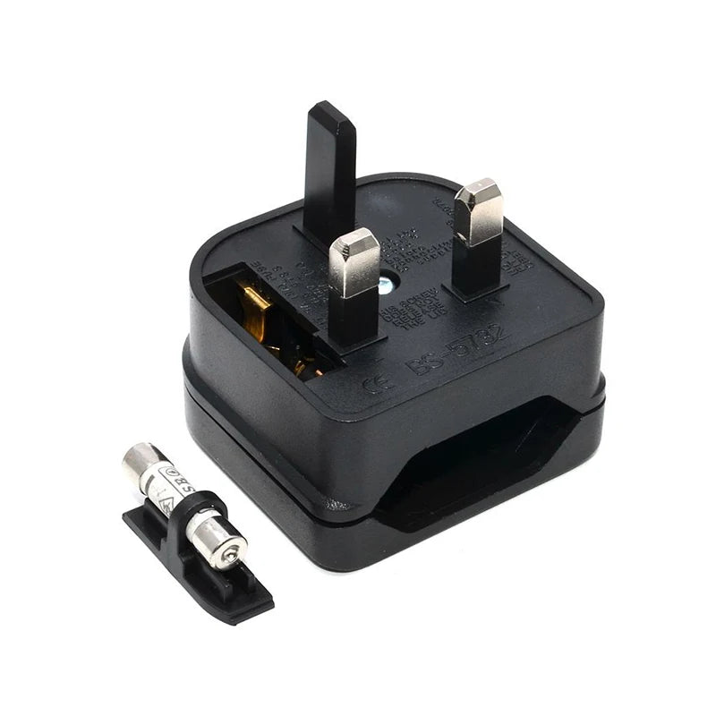 EU to UK 3-Pin Travel Plug Adapter – 250V 5A Converter Travel Plug Adapter HIP