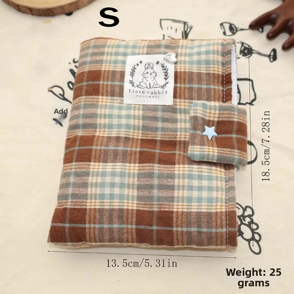 6-7 Inch E-Reader Sleeve – Plaid Padded Shockproof Pouch E-Reader Sleeve HIP