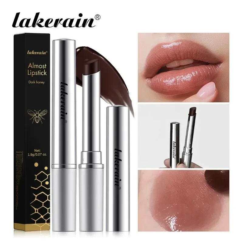 Vitamin E Pink Honey Lipstick Nourishing Moisturizing Tinted Lip Plumping Balm Smooth Enhancing Natural Color Lip Care Makeup HIP