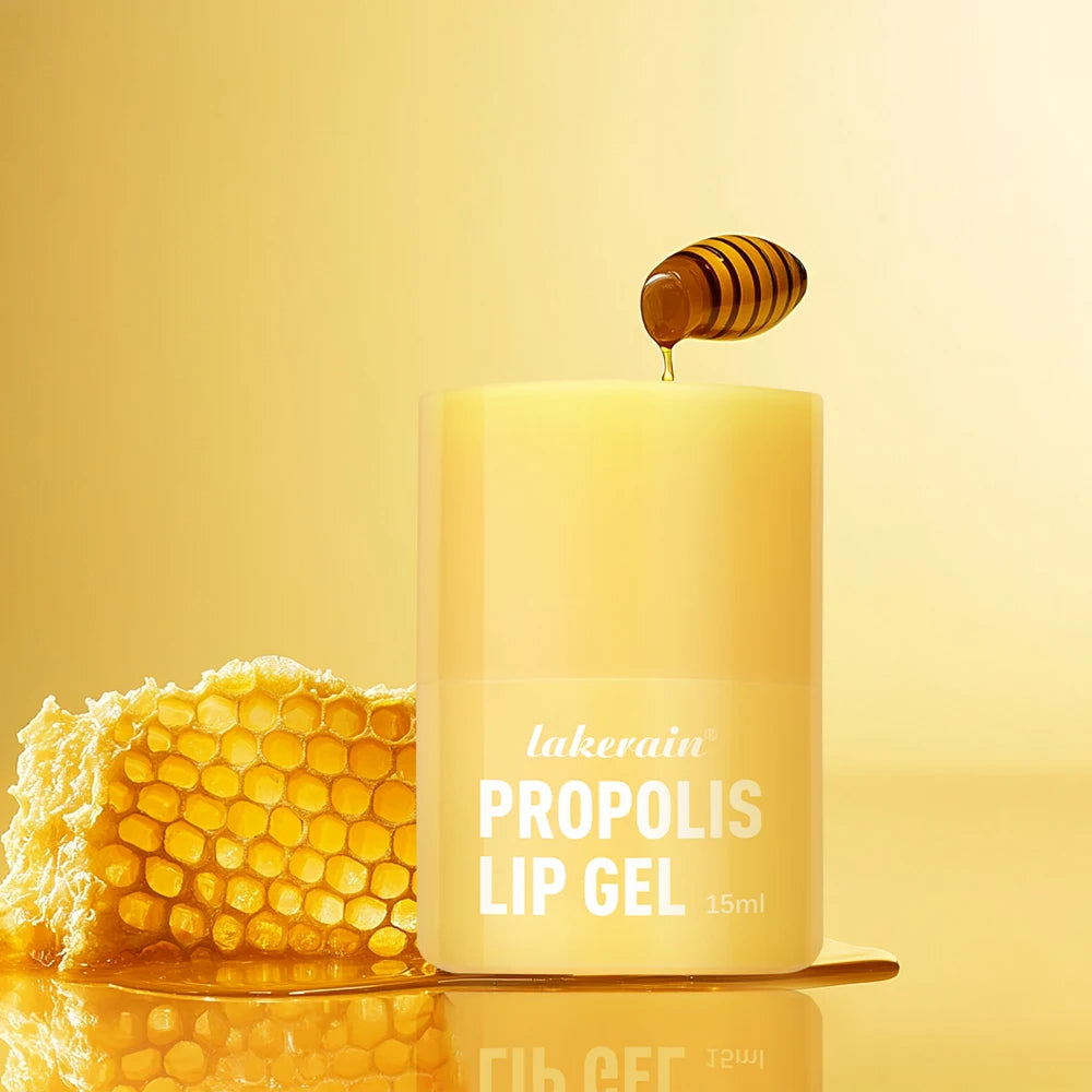 Honey Lip Butter with Propolis Lipcerin Original Hydrating Overnight Manuka Lip Balm Mask 12hr Long Lasting Moisture Skin Care HIP