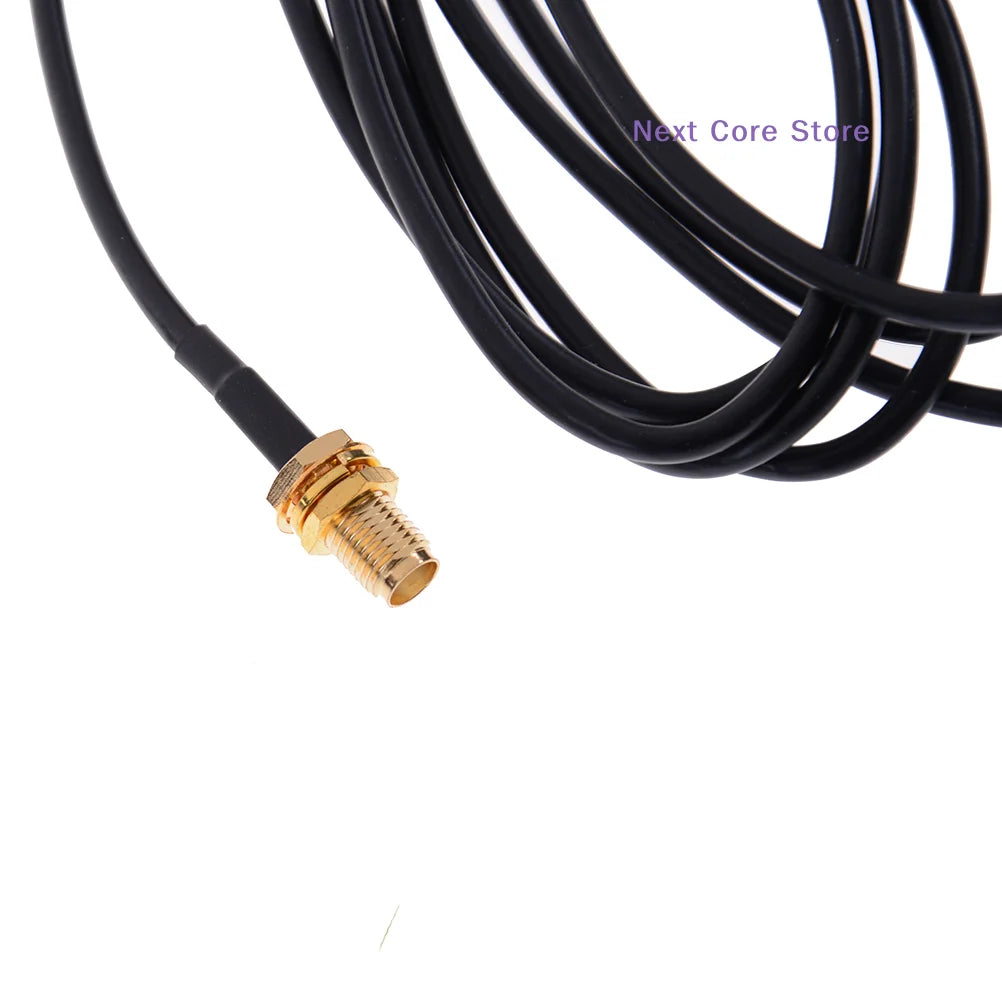SMA Male to Female RG174 Coax Extension Cable – 10ft, 50Ω Coaxial Extension Cable HIP
