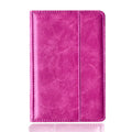 6-Inch PU Leather Folio Case for Sony PRS-T1 E-Reader E-Reader Folio Case HIP Rose red