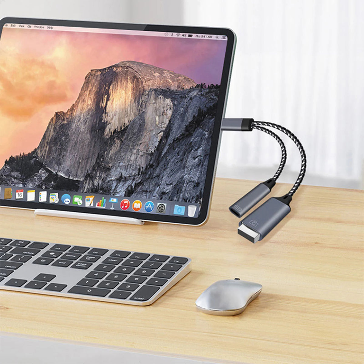 2-in-1 USB-C to USB-A OTG Cable & Charging Adapter OTG Cable Adapter HIP