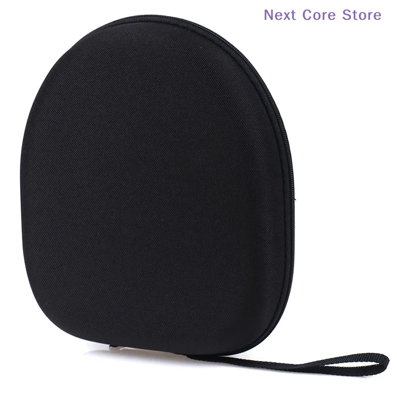 Black Hard Shell Headphone Case – EVA Carry Bag Headphone Case HIP