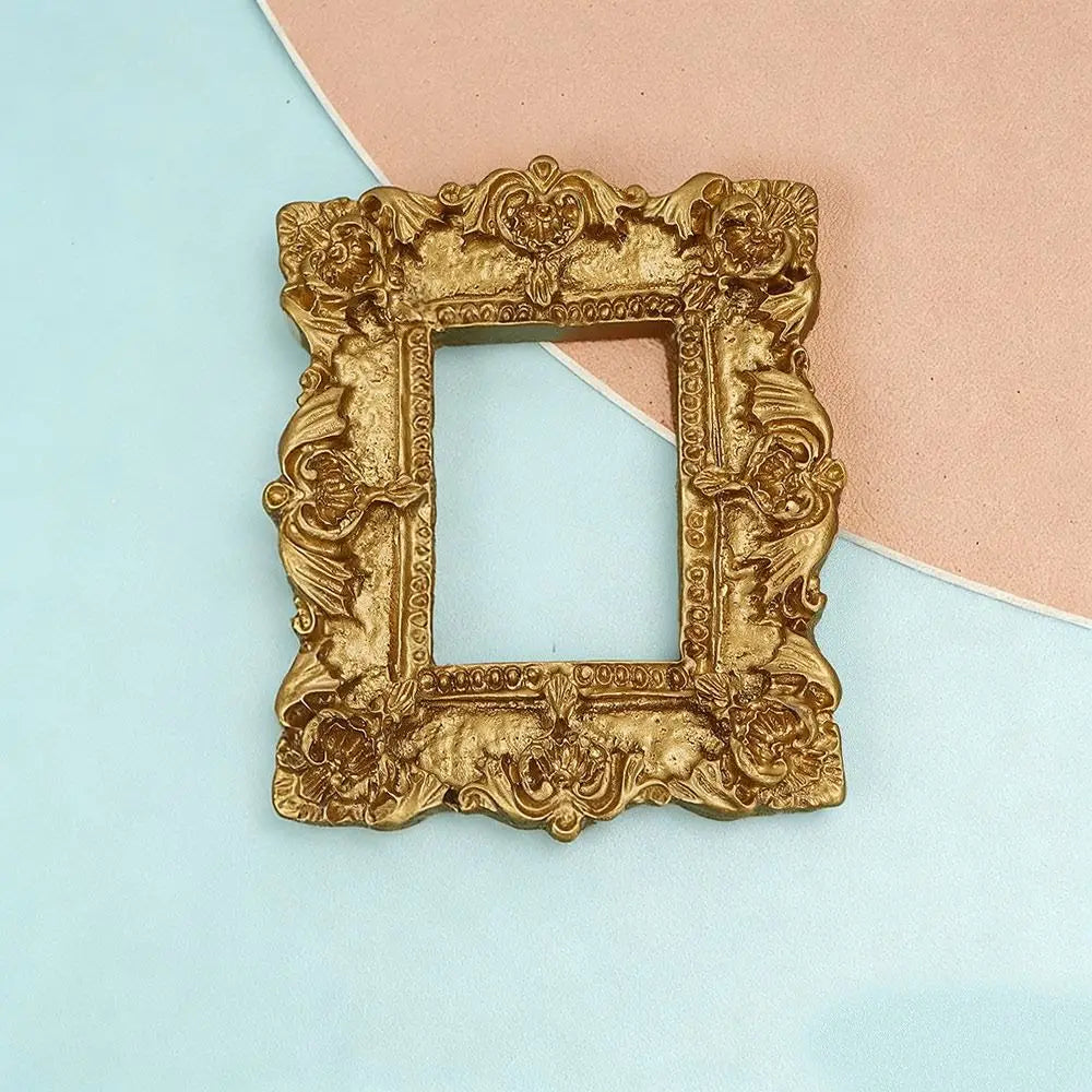 Gold Resin DIY Mini Shadow Box Photo Frames – Set of 5/8 Mini Shadow Box Frames HIP