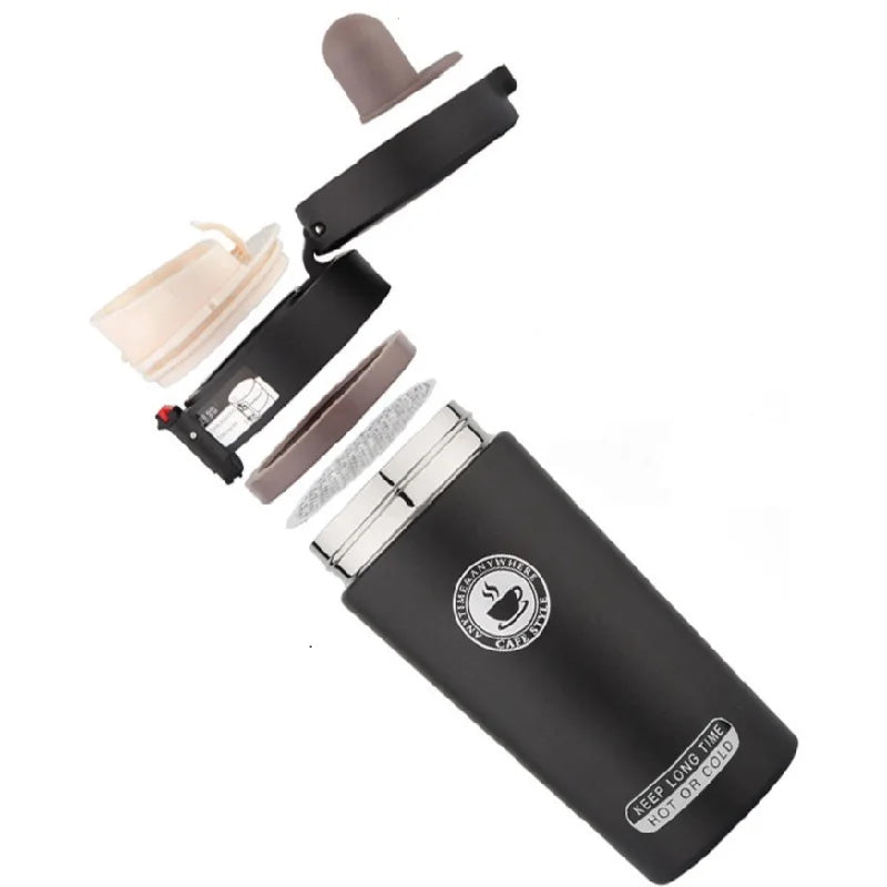 380ml Vacuum Insulated Stainless Steel Thermos Travel Mug Vacuum Thermos Mug HIP