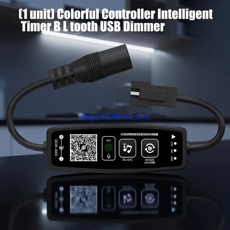 RGBIC LED Strip Controller – Bluetooth, Timer & Music Sync LED Strip Controller HIP