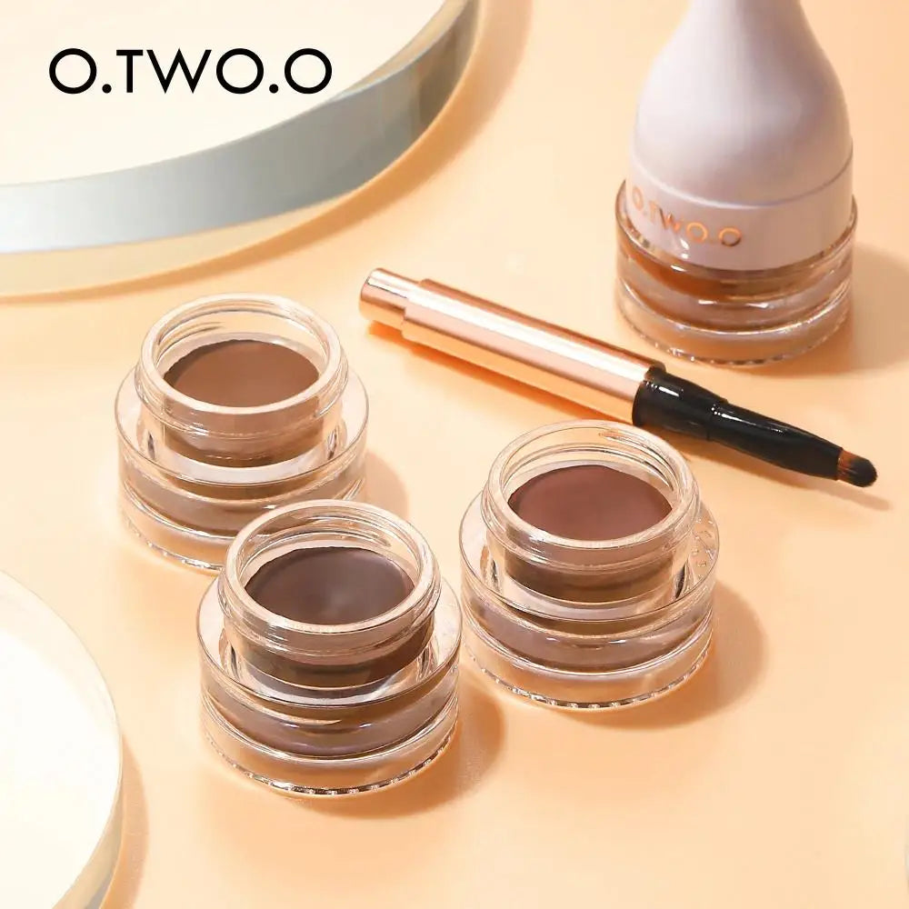O.TWO.O Waterproof Eyebrow Pomade Gel – Smudge-Proof Brow Eyebrow Pomade Gel HIP