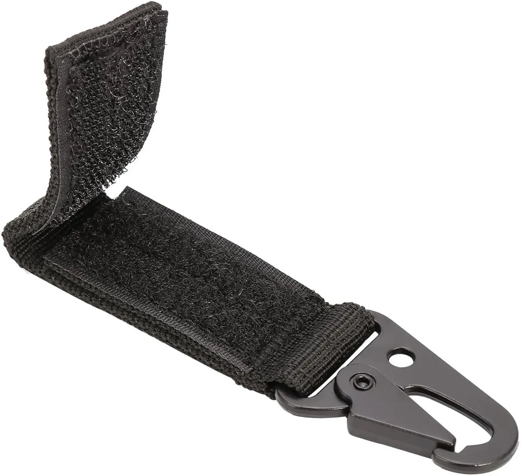 Tactical MOLLE Nylon Webbing Belt Carabiner Hanging Buckle Tactical Belt Buckle HIP