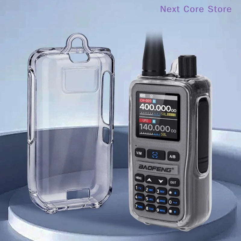 Silicone Protective Case for UV-5R Mini Walkie Talkie – Clear Radio Protective Case HIP
