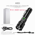ESMARTER High Power LED Flashlight – Type-C Rechargeable Torch LED Tactical Flashlight HIP A065 with 26650
