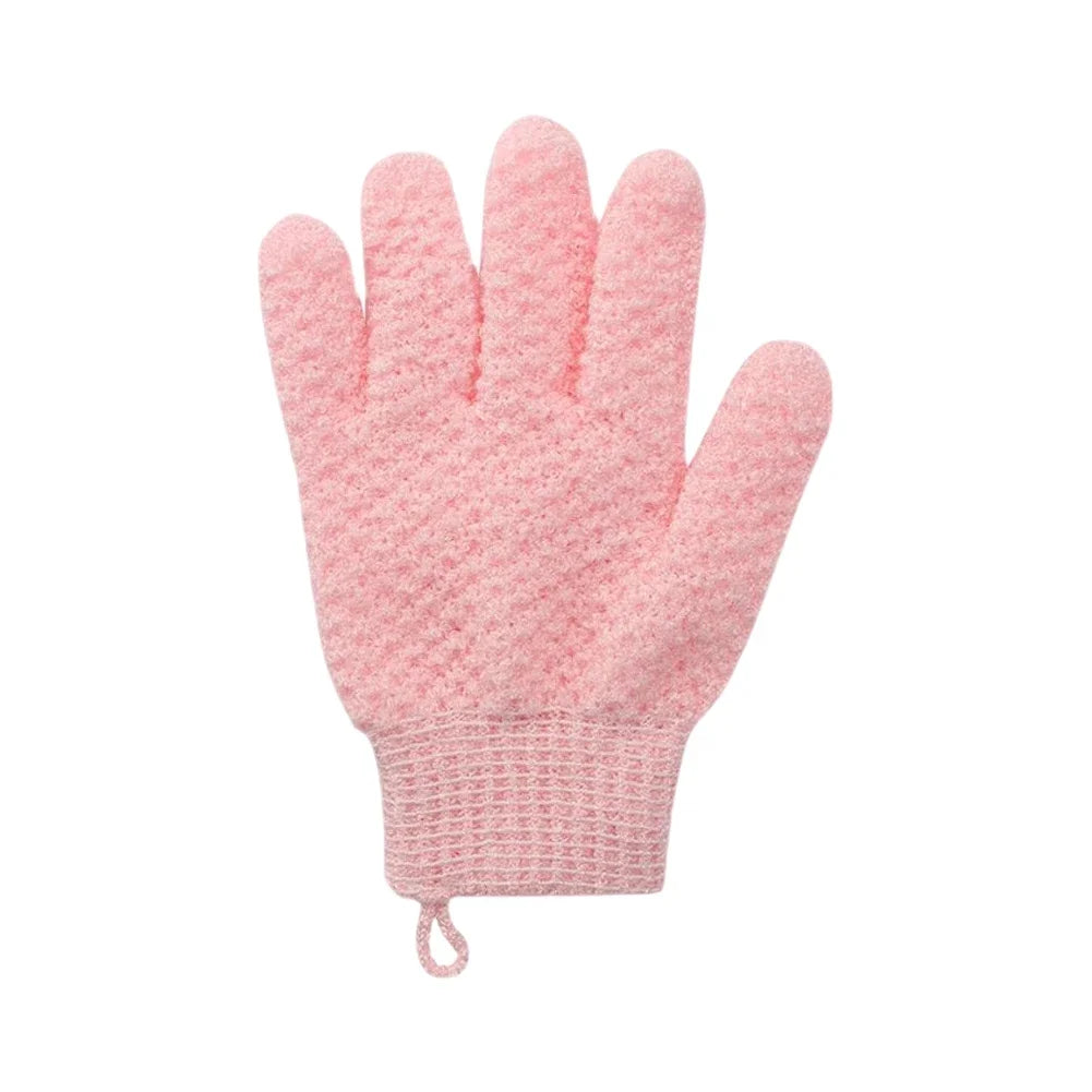 Five Finger Shower Gloves 1pc Frosted Rubbing Towel Exfoliating Bath Gloves Deep Cleaning Body Scrubbing Gloves HIP