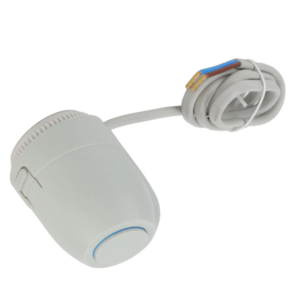Electric Thermal Actuator IP54 Waterproof PC Easy To Install Thermoelectric Actuator 2W Closed 230V for Ground Heating HIP