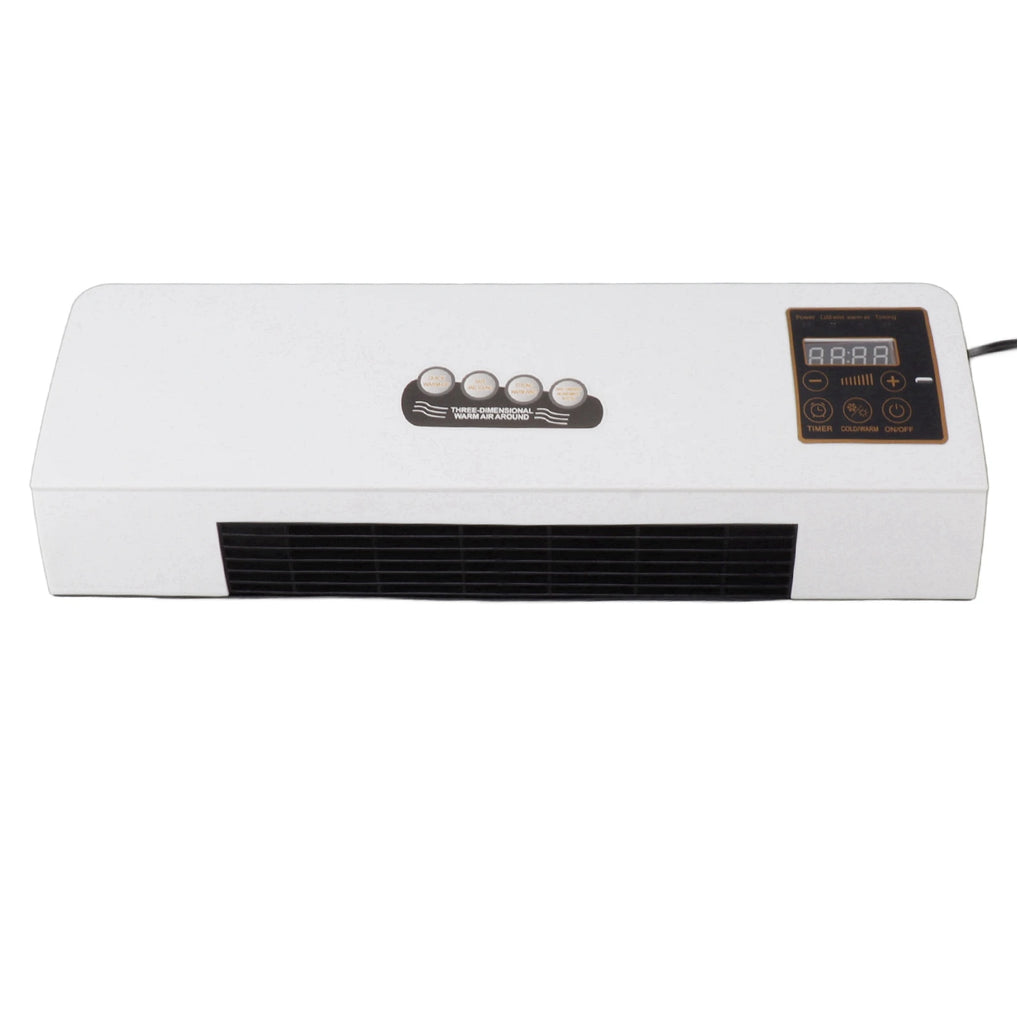 1800W Wall Mounted Heater Electric Heating Machine PTC Heating Heater with Remote Control Timer for Bedroom Bathroom HIP