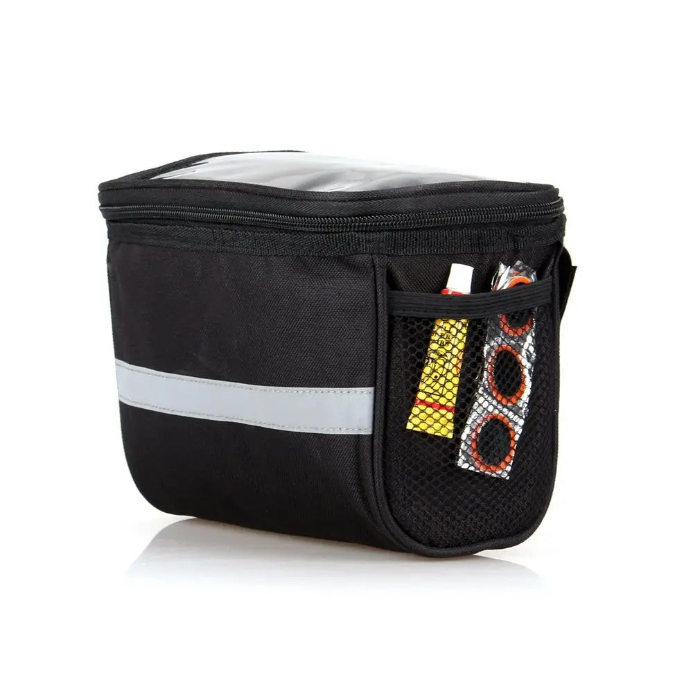 Reflective Bicycle Handlebar Bag – Waterproof Front Pannier Bicycle Handlebar Bag HIP