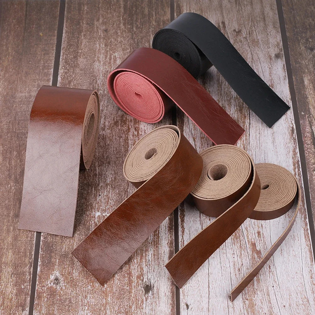 Microfiber Leather Straps 2M Glossy Surface Diy Material For Bag Handle Belt Jewelry Clothing Craft Making Decor HIP