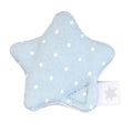 Star Cable Organizer Bag – Polka Dot Fabric Earphone Pouch Cable Organizer Bag HIP Blue