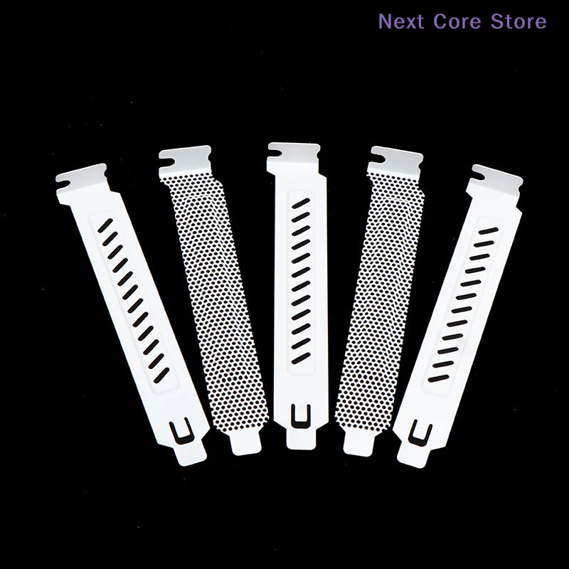 5-Pack PCI Slot Dust Filter Covers – PC Case Ventilation Baffles PC Case Accessory HIP