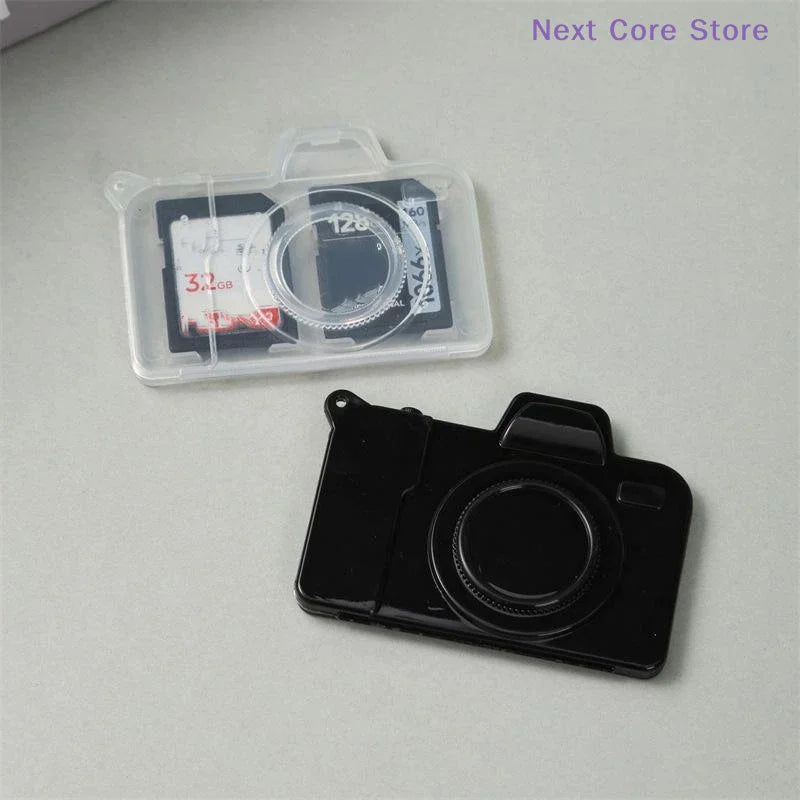Camera-Shaped Memory Card Case – Compact Card Organizer Memory Card Case HIP