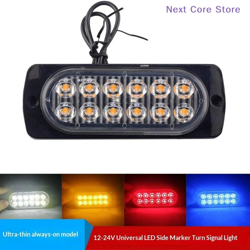 LED Strobe Beacon Warning Light 12V 24V – Car & Truck LED Warning Beacon HIP