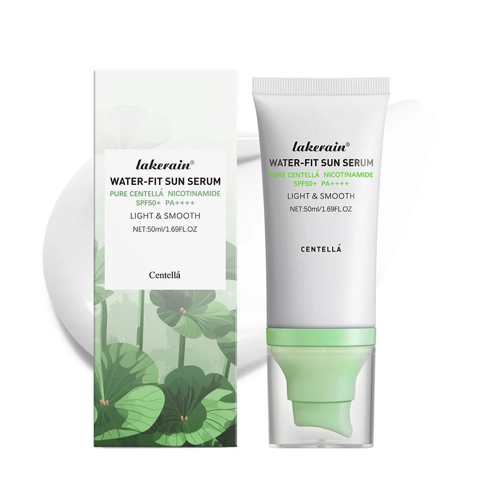 Sunscreen SPF 50 Centella Asiatica No Sticky Refreshing Sunscreen 50ml Sunscreen Essence for Dry Oily Sensitive Skincare HIP