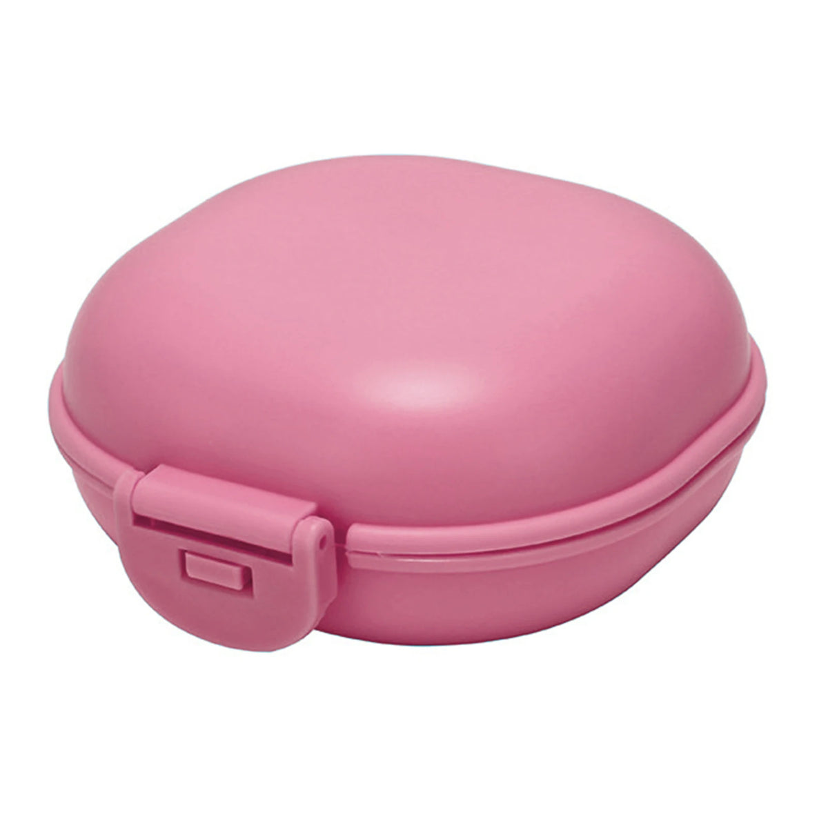 Soap Container Soap Container Waterproof Portable Soap Rest PP Buckle Lid Soap Case for Travel Home Hotel Dormitory Soap Holder HIP Pink