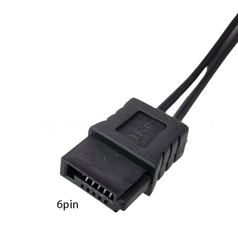 SATA 15-Pin to 6-Pin Power Adapter Cable – HDD & DVD Drive Power Adapter Cable HIP