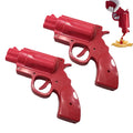 Creative Kitchen Gun Seasoning Bottle Plastic Sauce Bottle Condiment Dispenser Squeeze Sauce Bottle Cooking Baking Tools HIP 2pcs