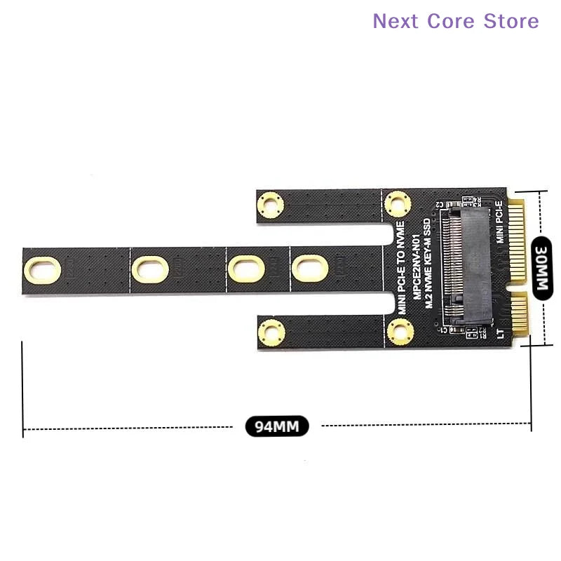 Mini PCIe to NVMe M.2 Adapter Card – 2230 2242 2260 2280 PCIe Adapter Card HIP