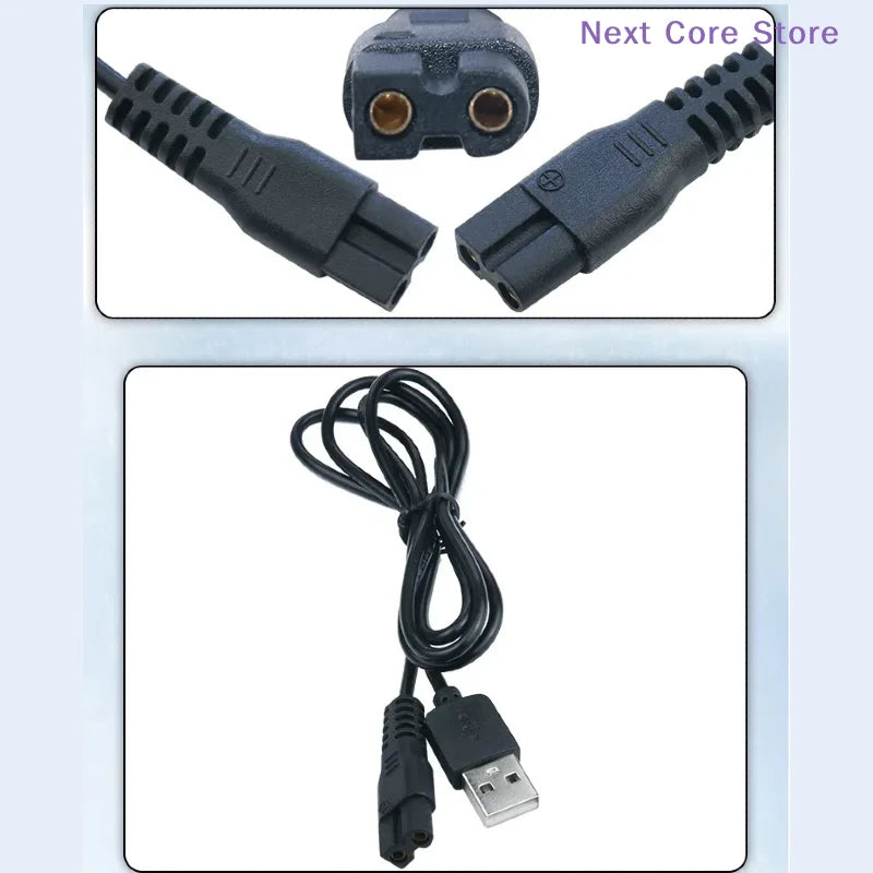 80cm USB Charging Cable for Xiaomi Mijia Electric Shaver Shaver Charging Cable HIP