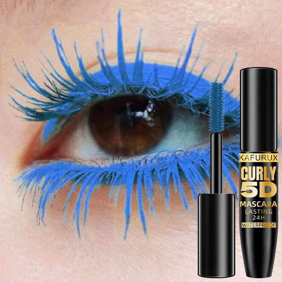 KAFURUX 5D Mascara – 9 Colors, Waterproof & Volumizing Waterproof Mascara HIP