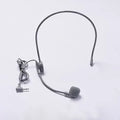 Head-Mounted Wired Headset Microphone – 3.5mm Plug Headset Microphone HIP Gray