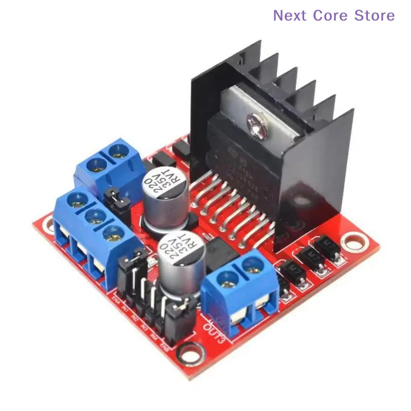 L298N Motor Driver Board – DC & Stepper Motor Module Motor Driver Module HIP