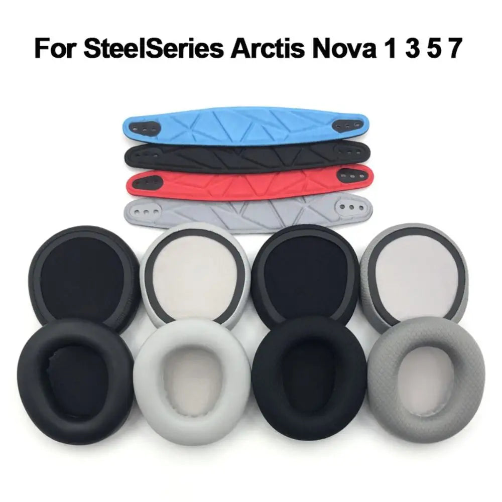 Foam Ear Pads for SteelSeries Arctis Nova 1 3 5 7 – 1 Pair Headphone Ear Pads HIP