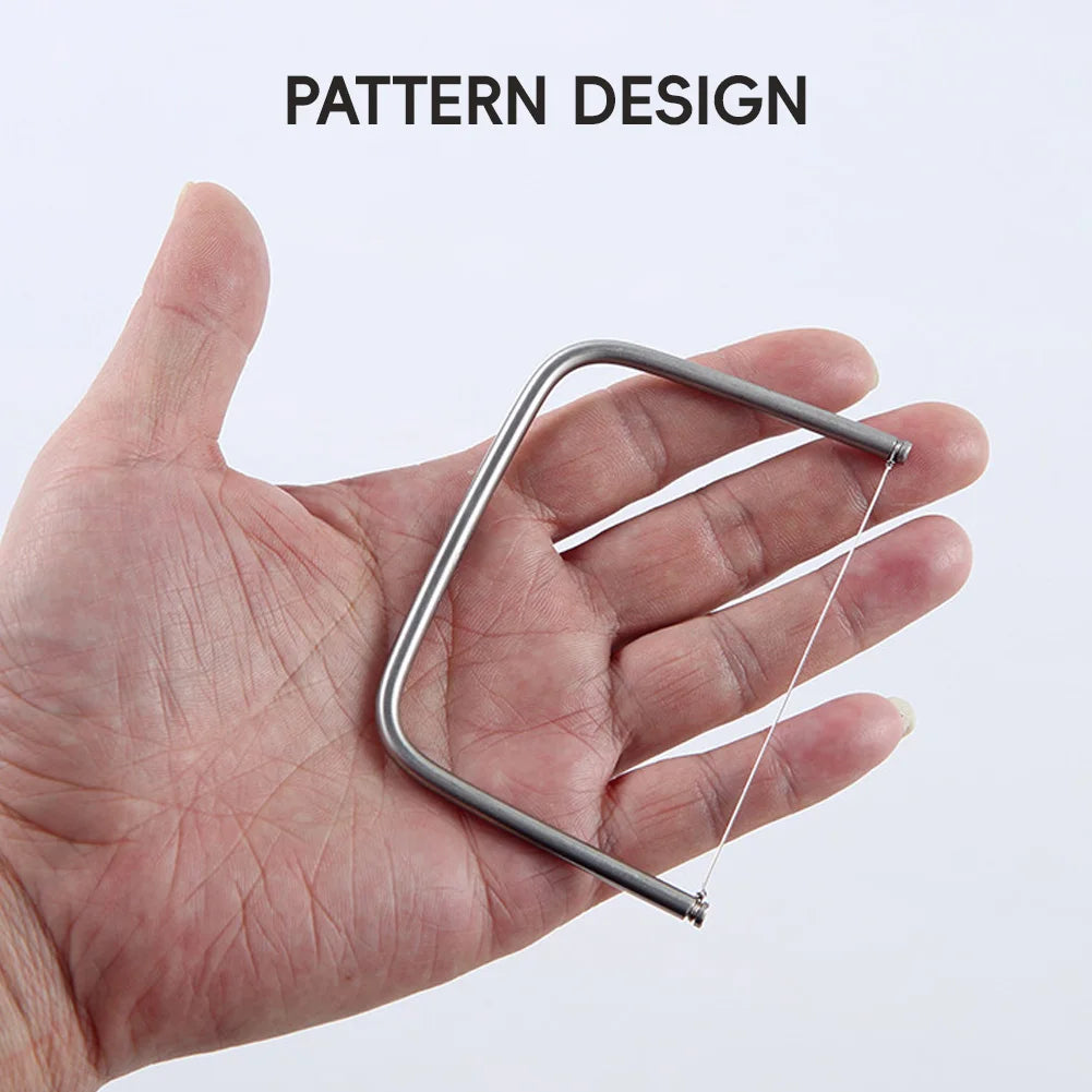 Universal Stainless Steel Clay Sculpture Art Supplies Adjustable Ceramic Wire Clay Cutter U Shape Precision Pottery Cutting Tool HIP