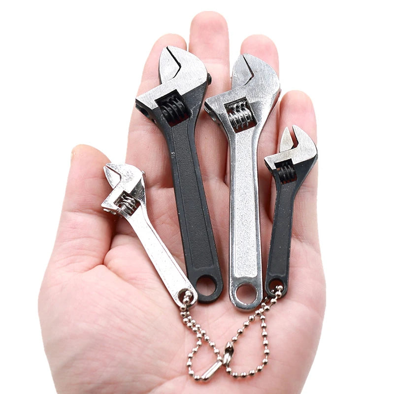 Mini Adjustable Spanner Wrench Set – 2.5" & 4" Portable Mini Adjustable Wrench HIP