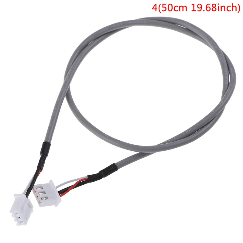 5-Pack XH2.54 3-Pin HiFi Amplifier Shielded Audio Cable Shielded Audio Cable HIP 450cm 19.68inch