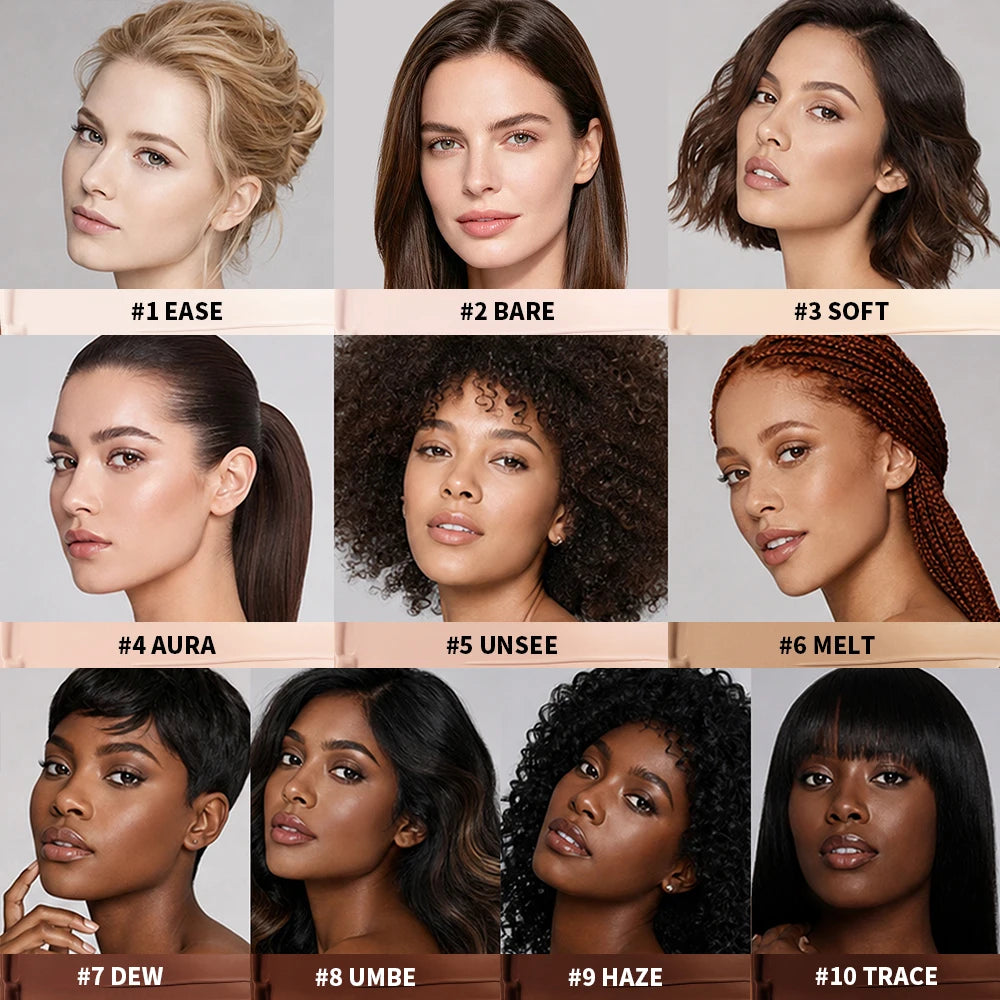 10 Colors PDRN Collagen Tinted Moisturizer Korean Glass Skin Makeup Base Glow Luminous Hydrating Primer Daily Even Tone Nourishi HIP