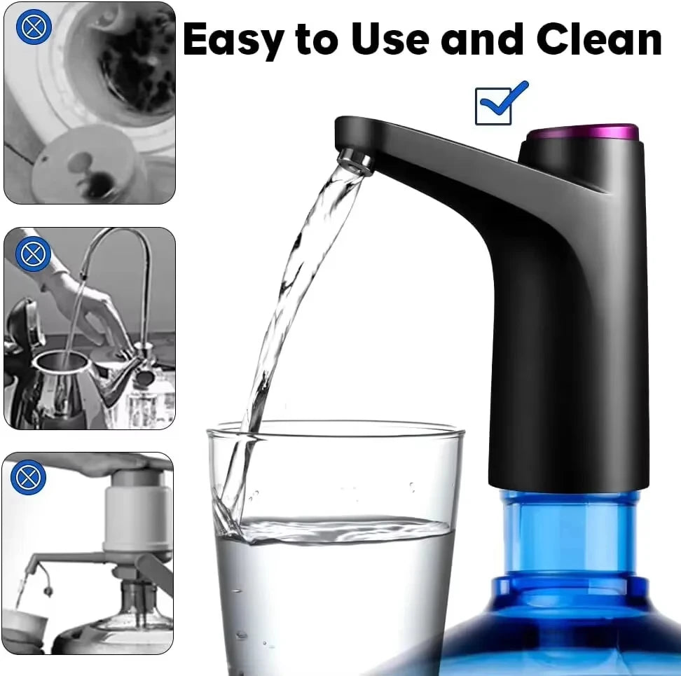 USB Rechargeable Electric Water Pump – Portable Dispenser Electric Water Pump HIP