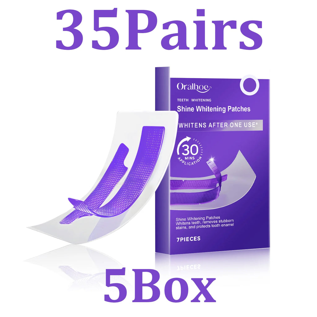 Teeth Whitening Strips – Gentle Stain Removal, 7 Pairs Teeth Whitening Strips HIP 5PCS