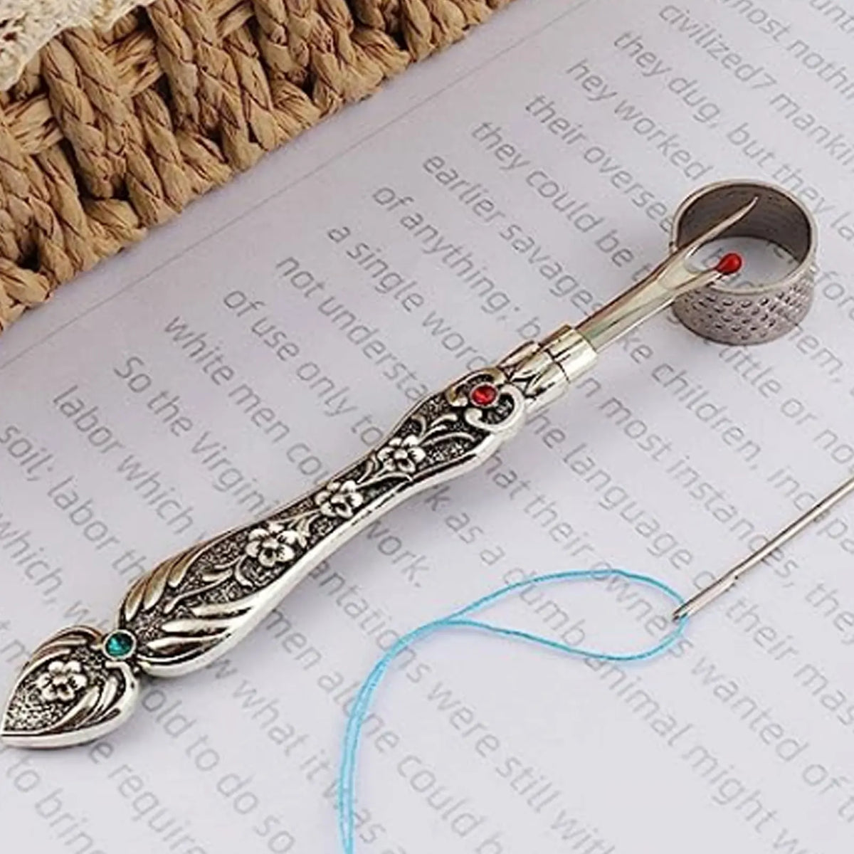 Seam Rippers Vintage Seam Rippers Rust Proof Multi Purpose Practical Sewing Seam Rippers for Household Silver Embroidery Remover HIP