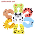 Cartoon EVA Door Stopper Baby Safety Guard – Multi-Pack Baby Safety Door Stopper HIP C11-Random 2pc