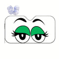 Cartoon Eyelashes Foldable Car Windshield Sunshade – Universal Car Windshield Sunshade HIP S