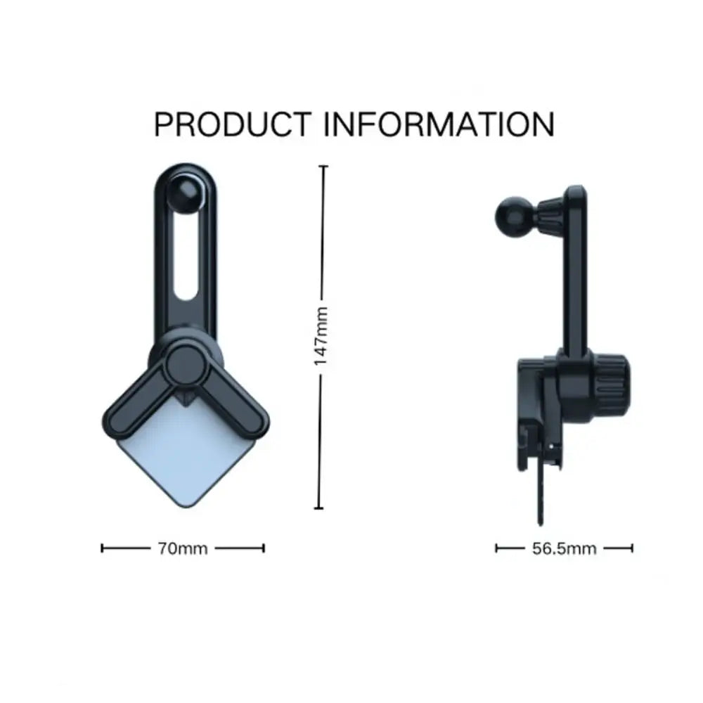 17mm Ball Head Phone Holder Base for Tesla Model 3/Y/S/X Car Phone Mount HIP