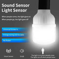 Sound Sensor LED Bulb E27 Voice Sensor Light Bulbs Saving Energy High Brightness Lamp For Stair Pathway Warehouse Garden 220V HIP E27 Cold White 1 pcs