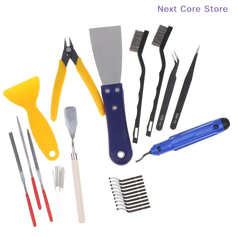 3D Printer Tools Kit – Nozzle Cleaning & Removal Scrapers 3D Printer Tool Kit HIP