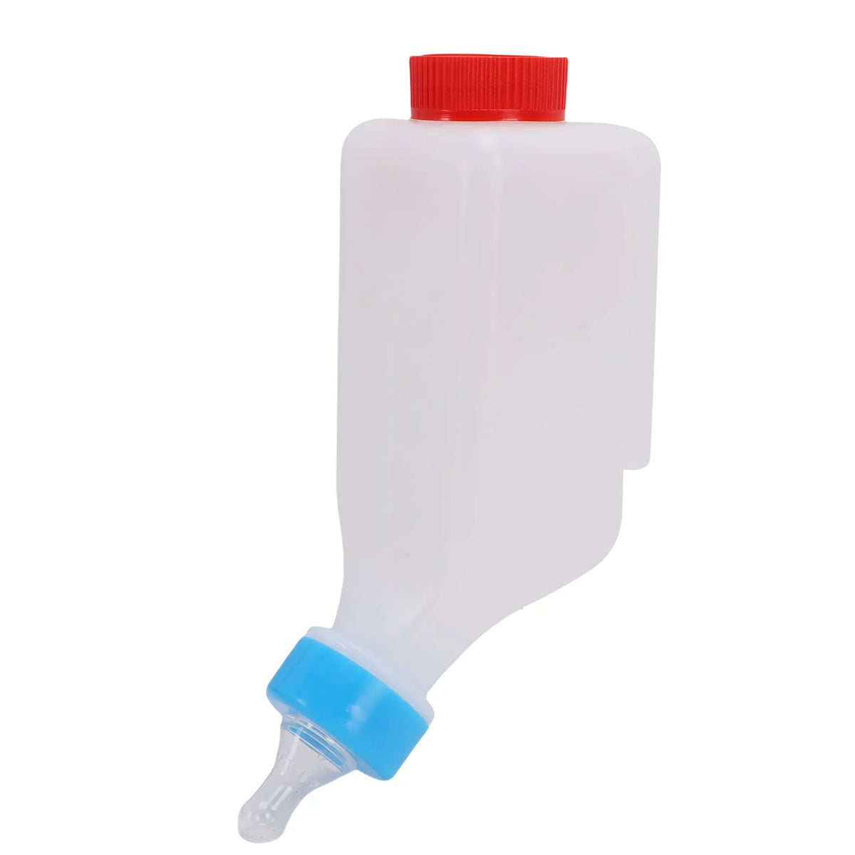 5pcs Lamb Feeding Bottle Thickened Goat Feeder Bottle with Pacifier Hanging Handle for Livestock 500ML Goat Feeding Bottle HIP