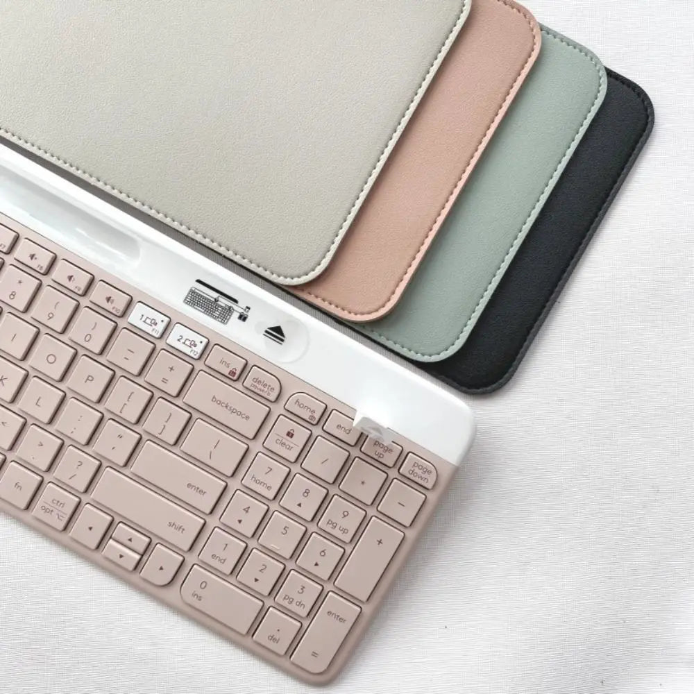 PU Leather Keyboard Sleeve Bag for Logitech K580 | Slim Case Keyboard Sleeve Case HIP