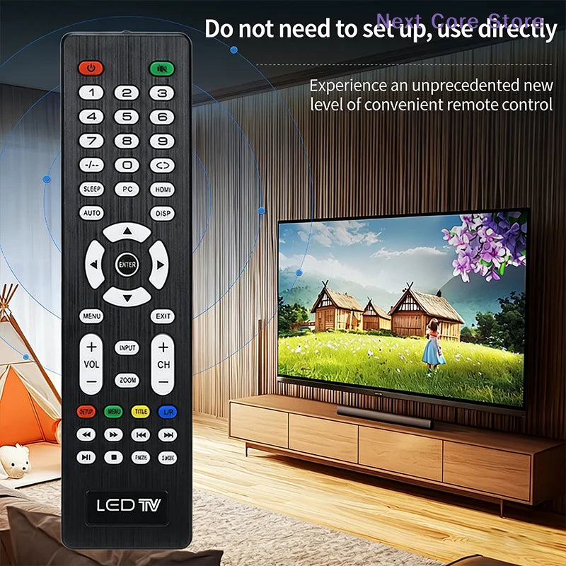 DVB-T2 Remote Control for Smart TV Set-Top Box & HDTV TV Remote Control HIP No plug