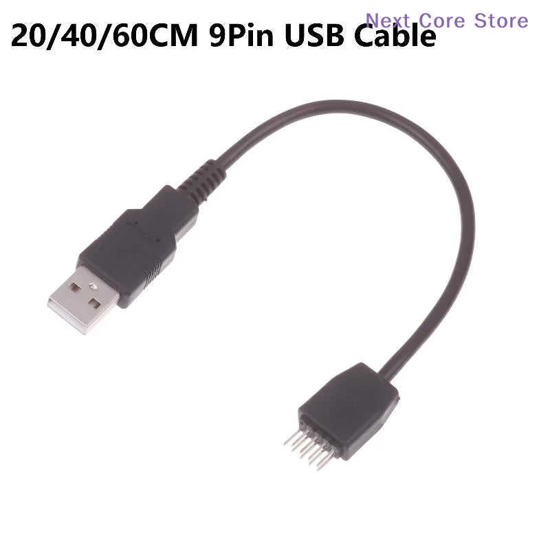 Bluetooth USB-A to 9-Pin Motherboard Extension Cable for PC USB Motherboard Cable HIP